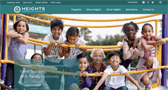 Desktop Screenshot of heightschristianschools.org